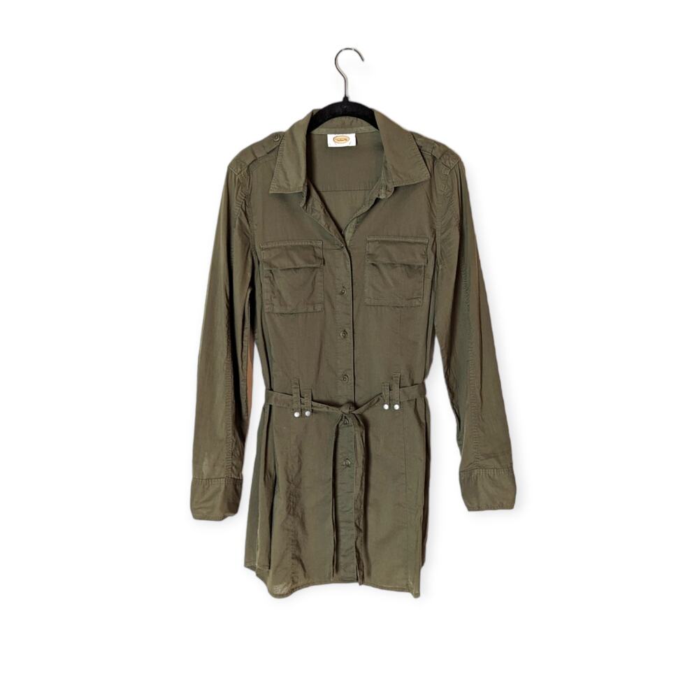 Talbots Olive Green‎ Lightweight Utility Tunic